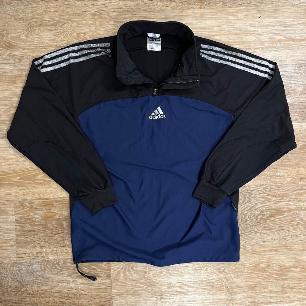 90’s Adidas Windbreaker 1/4 Zip